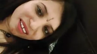 फोटो सत्र के बाद फोटोग्राफर रसदार गोरा मॉडल एक स्वस्थ सदस्य हटा दिया गया है