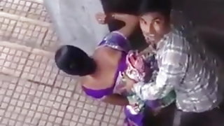 रूसी अनैतिक टक्कर लगी है परिपक्व पड़ोसी के साथ विशाल dokami