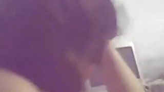 एक जवान भाई एक दोस्त की बहन को पीटने और उसके शुक्राणु के लैटिन डाला