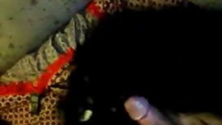 बाद trach शुक्राणु निगल लिया और बंद करने के लिए झटका शुरू कर दिया